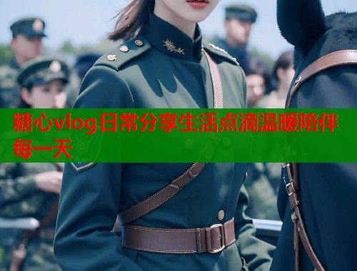 糖心vlog日常分享生活点滴温暖陪伴每一天