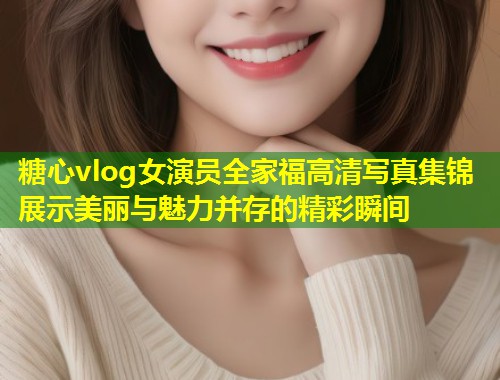 糖心vlog女演员全家福高清写真集锦展示美丽与魅力并存的精彩瞬间