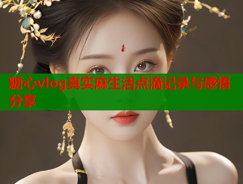 糖心vlog真实麻生活点滴记录与感悟分享