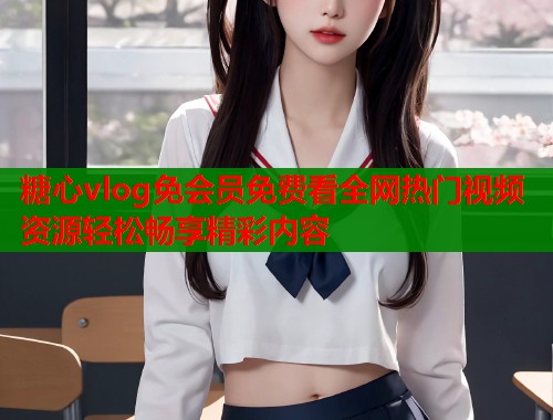 糖心vlog免会员免费看全网热门视频资源轻松畅享精彩内容