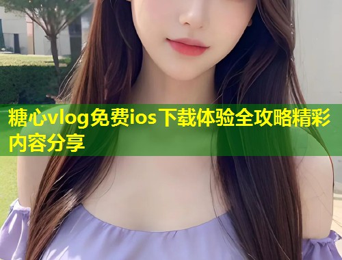 糖心vlog免费ios下载体验全攻略精彩内容分享