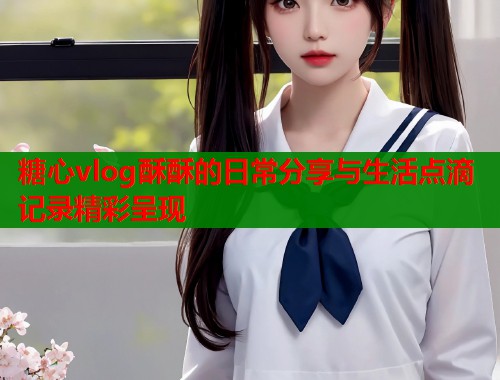 糖心vlog酥酥的日常分享与生活点滴记录精彩呈现  第1张