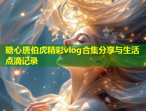 糖心唐伯虎精彩vlog合集分享与生活点滴记录  第1张