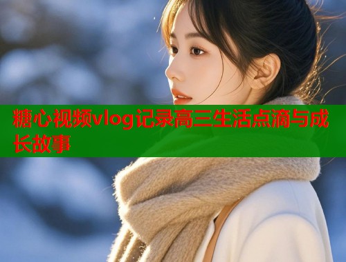 糖心视频vlog记录高三生活点滴与成长故事  第1张