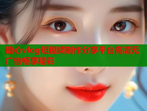 糖心vlog短视频制作分享平台高清无广告畅享精彩  第1张