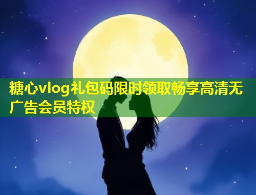 糖心vlog礼包码限时领取畅享高清无广告会员特权  第1张