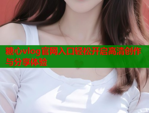 糖心vlog官网入口轻松开启高清创作与分享体验  第1张