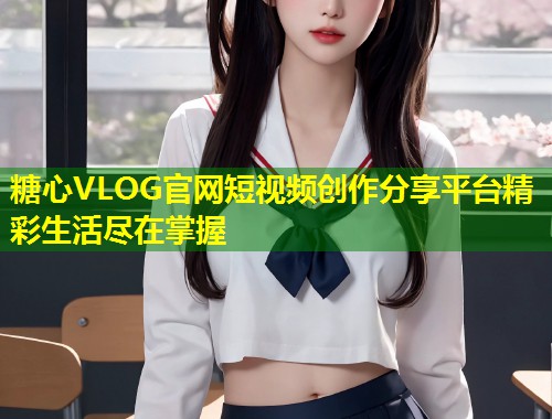 糖心VLOG官网短视频创作分享平台精彩生活尽在掌握  第2张